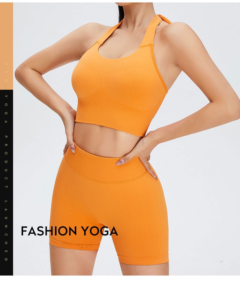 Seamless Yoga Short Leggings