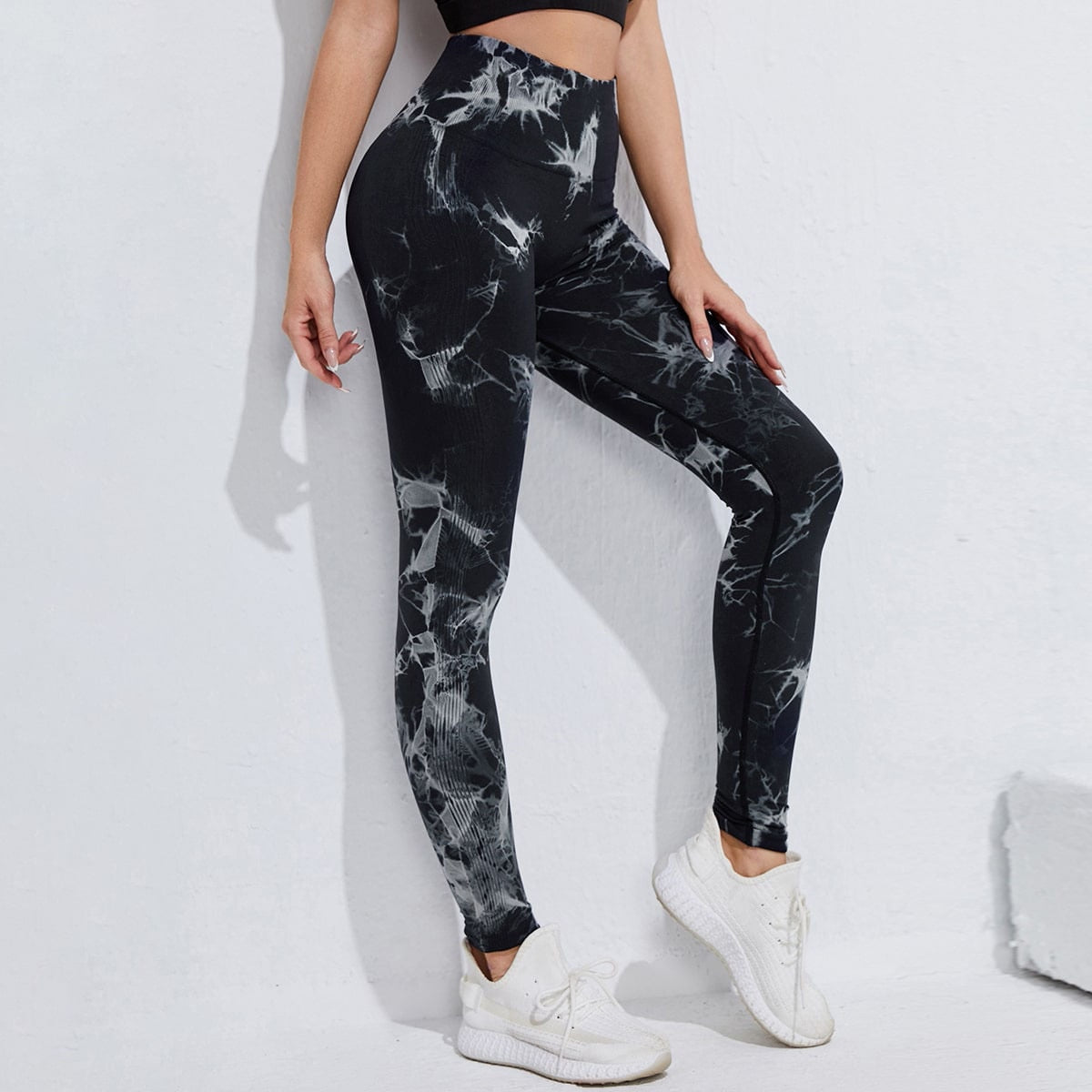 Seamless Tie-Dye Leggings